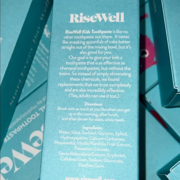 RiseWell Kids Mineral Toothpaste - Picture 3 of 5